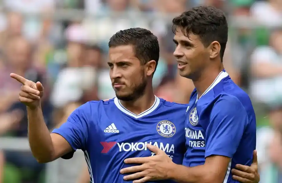 Hazard, John Terry, Oscar Chelsea
